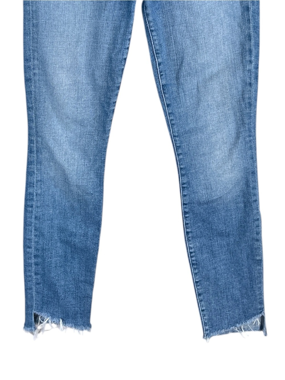 Mother Denim The Stunner Zip Ankle Step Fray size 27 in Camp Expert Wash - Picture 5 of 12